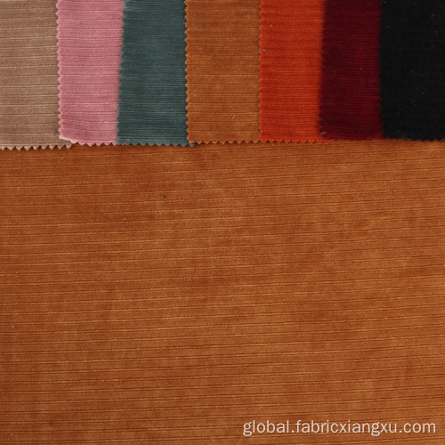 Corduroy Fabric customized corduroy dress materials for clothing garment Factory